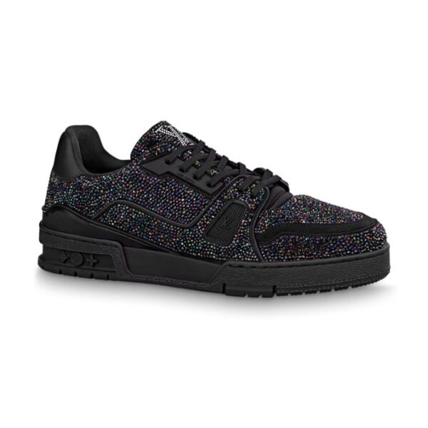 Trainer Black Multicolor Rhinestone