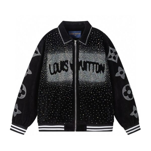 LV Jacket Crystal Embellished LV052