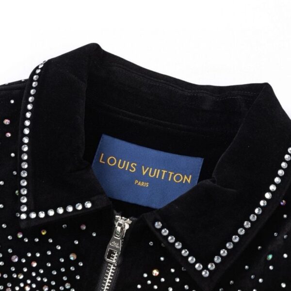 LV Jacket Crystal Embellished LV052