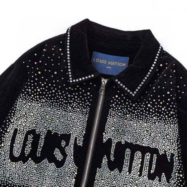 LV Jacket Crystal Embellished LV052