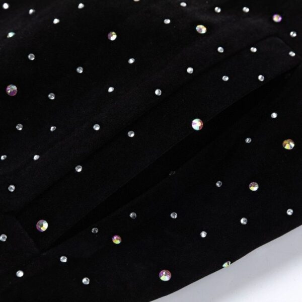 LV Jacket Crystal Embellished LV052